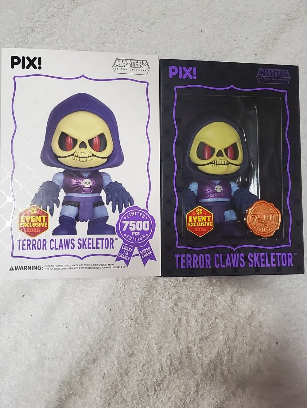 Masters of the Universe Terror Claws Skeletor Action Figure - Purple and Yellow